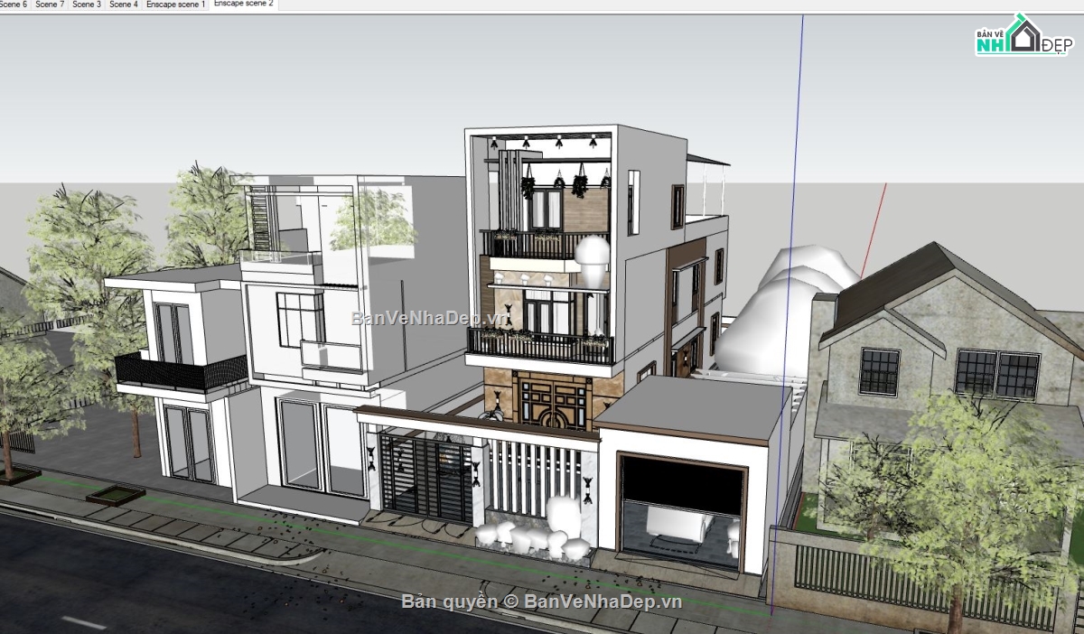 model su nhà phố 3 tầng,thiết kế nhà phố 3 tầng,autocad nhà phố 3,file cad nhà phố 3 tầng,bản vẽ nhà phố 3 tầng,autocad nhà phố 3 tầng